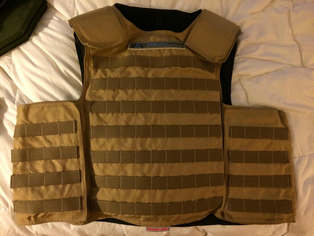 Pinnacle Dragon Skin Body Armor Vest XL Level IIIA New